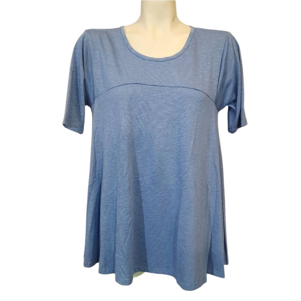 Cato Women's Blue Tunic Blouse Size Medium